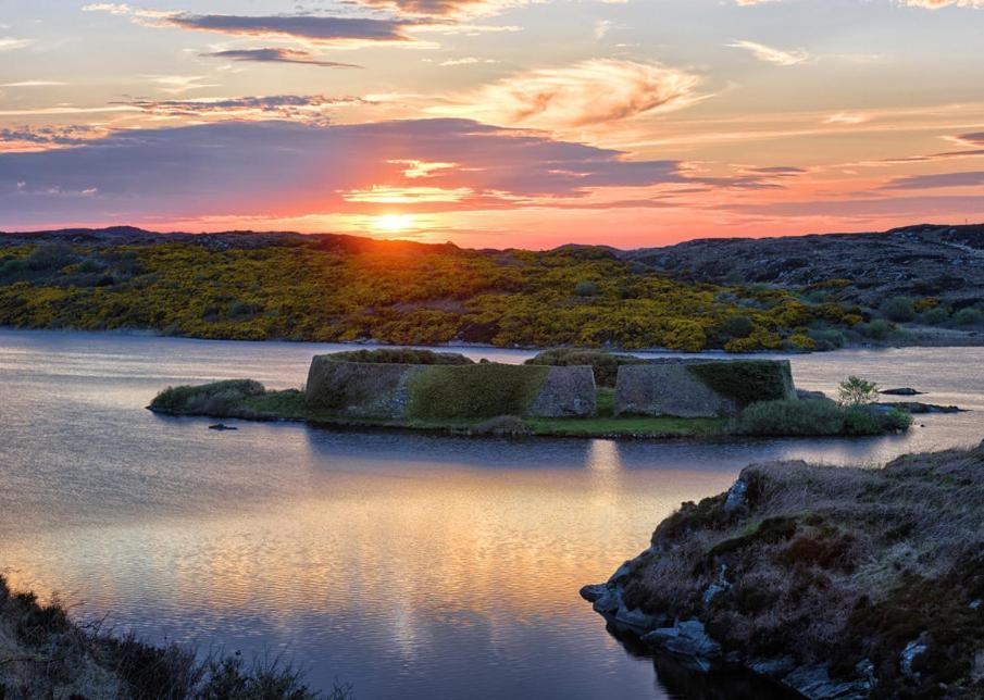Dungloe Lakeside Lodging Apartment Bagian luar foto